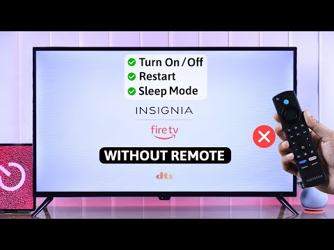 How To Use Insignia TV Without Remote!