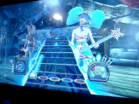 Elle on lead guitar! Go bibi!