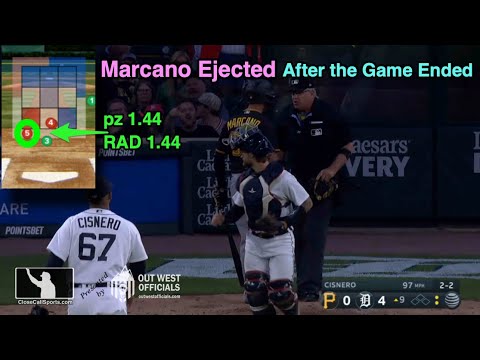 E66 - Tucupita Marcano Ejected After Pirates-Tigers Game Ends on Paul Emmel's Strike 3 Call