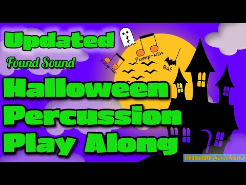 Halloween Percussion Play Along (Updated)