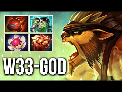 27k MMR Destroyer! w33 Immortal God Bristleback 7.05 Meta Gameplay Kiev Major Dota 2