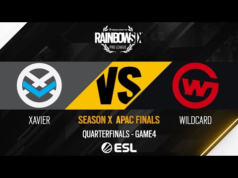 Xavier Esports vs. Wildcard Gaming | QUARTERFINALS | Rainbow Six Pro League - Season X - APAC