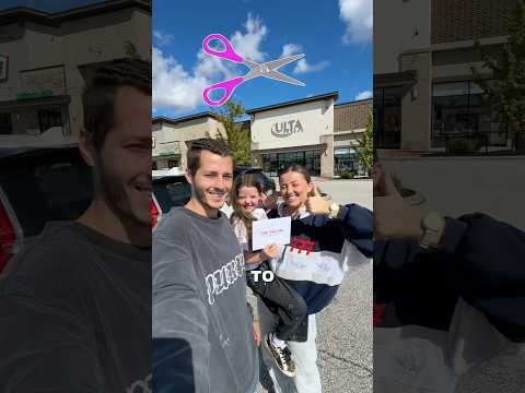 ULTA-SALONAUSFLUG FÜR NOELLES HAARSCHNITT DER 1. KLASSE!🥹💗 #Make-up #Hautpflege #Haarschnitt