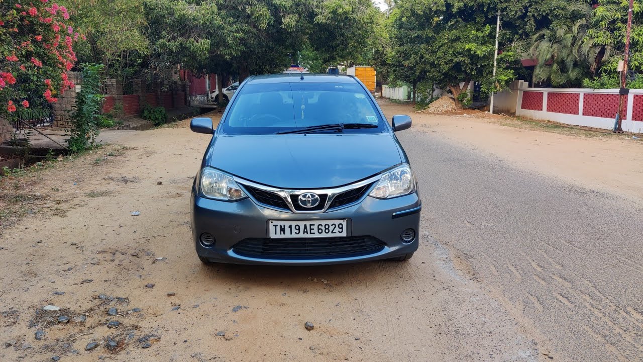 Toyota Platinum Etios 1.4 GD 2017 model single owner airbags #toyota #etios @MohanRajcars