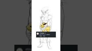 Jolteon as human #pokemon