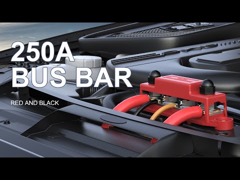 Maximize Your Power Distribution with the 250A Busbar - Streamline Your Electrical System