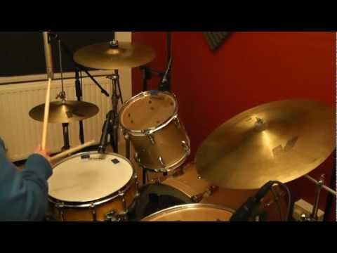 Learn a Simple Funky Paradiddle Beat - Drum Lesson