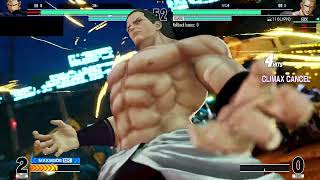 #short #short #kof15 #KOFXV #格ゲー #ギース　大将ギースの一瞬で７割好き