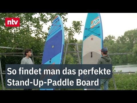 So finden Einsteiger und Fortgeschrittene das perfekte Stand-Up-Paddle Board