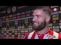 Lars Veldwijk na hattrick tegen Almere City: 'Voor mij telt elk doelpunt'