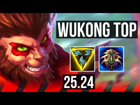 WUKONG vs AATROX (TOP) | KR Master | 25.24