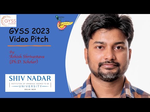 GYSS 2023 pitching video | By Ashish Shrivastava