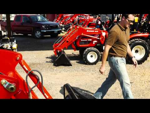 Branson 4720h Quick Detach Bucket Demo