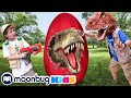 Dinosaurs Egg Search T Rex Ranch Adventures Kids Songs Moonbug Kids