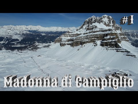 Italy skiing #1 Folgarida to Madonna di Campiglio Groste 2025 Val di Sole