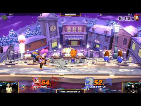 Ultra WBB #129 | brrrr vs Gio.G. - Winners Round 1 - Super Smash Bros. for Wii U
