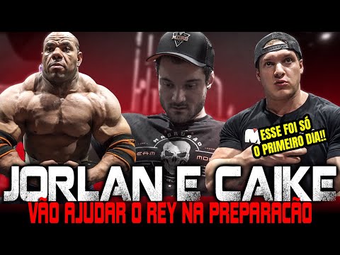 CAIKE PRO E JORLAN PRIMEIRO DIA DA PREPARAÇÃO