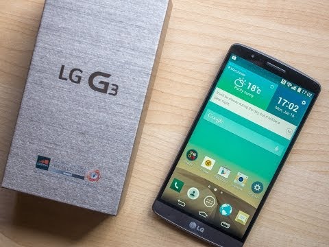LG G3 European version (D855) unboxing and hands-on