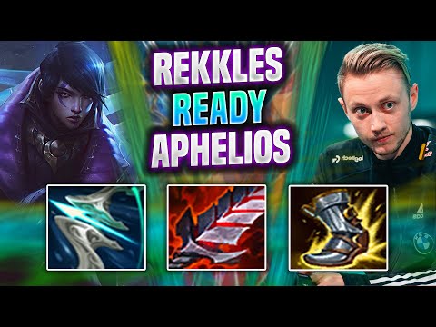 REKKLES IS READY TO PLAY APHELIOS! - KC Rekkles Plays Aphelios ADC vs Jinx! | Season 2022