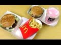 1955 Burger Erdbeermilchshake Hamburger Royal TS Pommes Frites