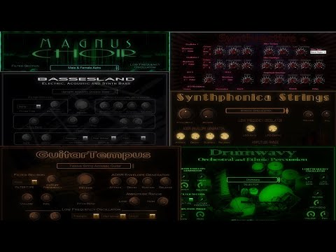Virtual Guitar VST VST3 AU: Song Of The Whale Pt1 (Tangerine Dream) Strings Bass Choir EXS24 KONTAKT