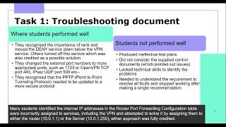 Digital T Level: Chief examiner (reflections on Network Cabling and Digital Infrastructure ESP)