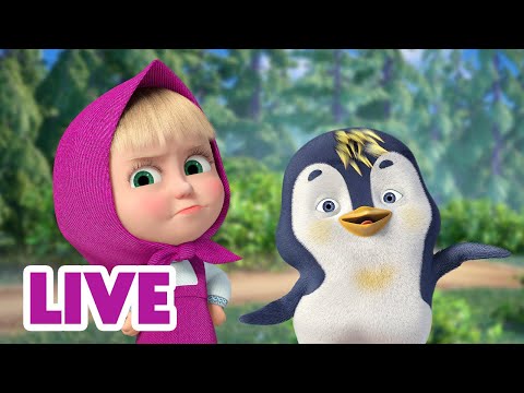 🔴 LIVE STREAM 🎬 Masha and the Bear 🕊🌷 I'm Not a Bird! 🐧🤣