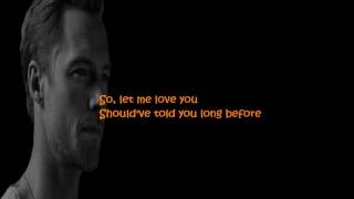 Let Me Love You-Ronan Keating (Lirik)