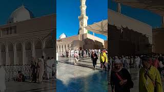 Download lagu Pemandangan Pagi Masjid Nabawi🥰🥀🕌 Indonesia Shorts #madina #makkah #shorts mp3