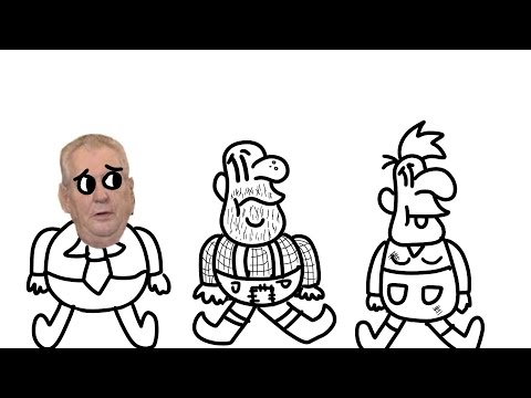 Jan Werich - Línej příběh ANIMACE!