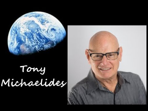 , title : 'One World in a New World with Tony Michaelides - Author, Keynote Speaker, Music Industry Executive'