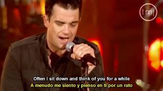 Letra Traducida No Regrets de Robbie Williams