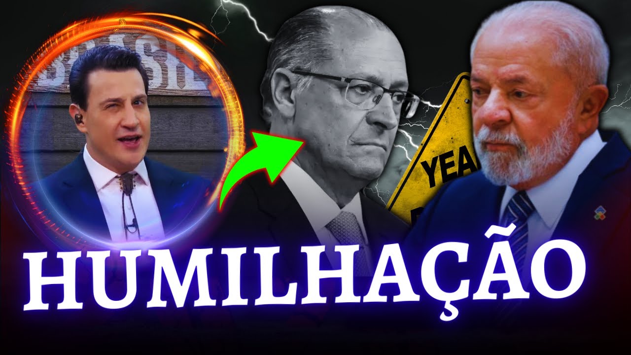 HUMILHAÇÃO ⛔Geraldo Alckmin se esconde e deixa Lula falar
