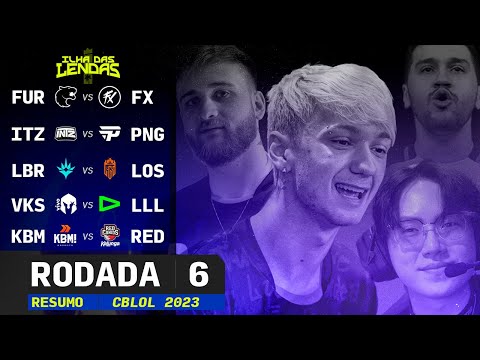 Resumo CBLOL 6ª Rodada - "Meus COREIA SÃO MELHOR que o DOS CARA" | Ilha das Lendas