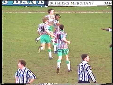 Darlington V Carlisle United Sat 25th Feb 1995 Division 3