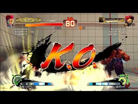SSF4 AE: porkloafking [wolfkrone] (C. Viper) VS Boriqua Kyaku (Akuma) - Endless Battle