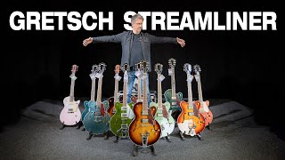 Video thumbnail for Gretsch Streamliner Serie by session