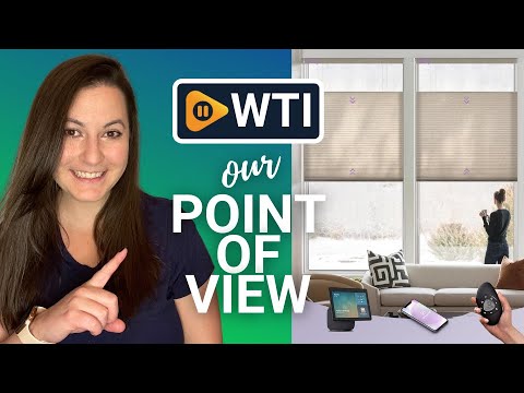 Graywind Smart Top Down Bottom Up Cellular Shades Compatible with Alexa Google Solar Powered Motorized TDBU Shades for Windows Custom Size (Light Filtering Melange Coffee) Melange Coffee Ligh - WTI product video review