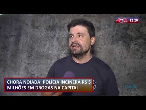 ROTA DO DIA 22 07  PoliÌcia incinera R$ 5 milhoÌƒes em drogas na capital