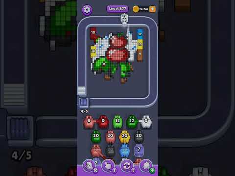 Pixel Flow Level 877 Walkthrough