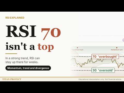 RSI explained in 2 minutes: momentum, trend, divergence
