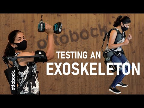 I tried a fully mechanical EXOSKELETON! | Ottobock