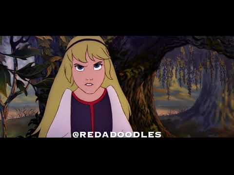 0ARCHIVES - Eilonwy And Taran Argue - (The Black Cauldron)