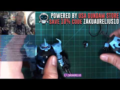 HGUCグーフカスタムLIVE BUILD! (HGUC Gouf Custom LIVE BUILD!)