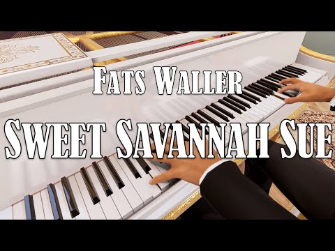 Fats Waller - Sweet Savannah Sue (1929) | Stride piano transcription
