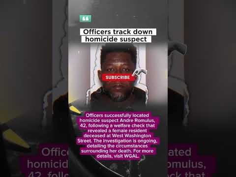 Homicide Suspect Caught Andre Romulus Arrested