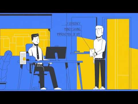 Creating 2d video presentation 2d motion graphics for Jumis