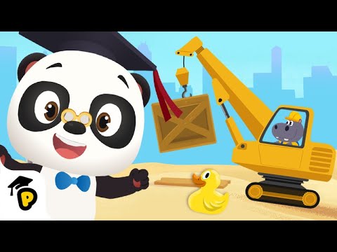 Alle zware stenen verplaatsen | Kinderfilmpjes | Dr. Panda TotoTime Nederlands - S1 | Dutch for Kids