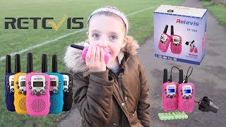 UNBOXING WALKIE TALKIES BY RETEVIS GREAT FUN