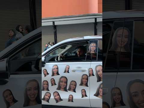 How she expects me to drive…